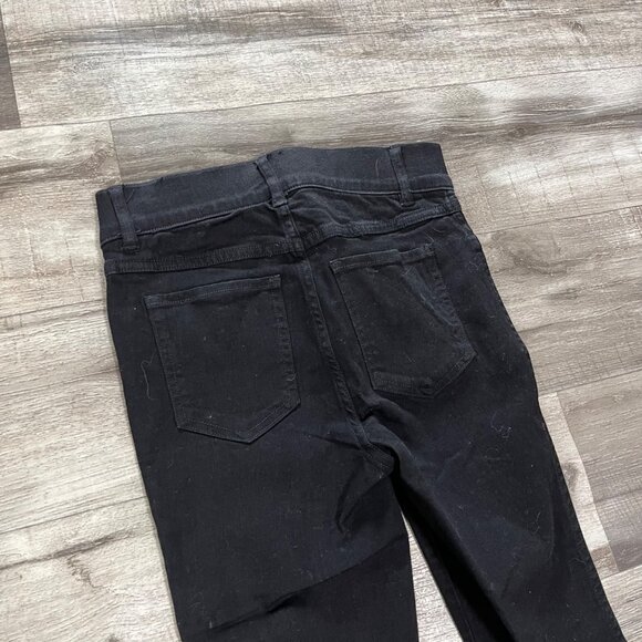 Spanx Mid Rise Denim Ankle Skinny Jeans Clean Black Women’s Size XS - Picture 4 of 11